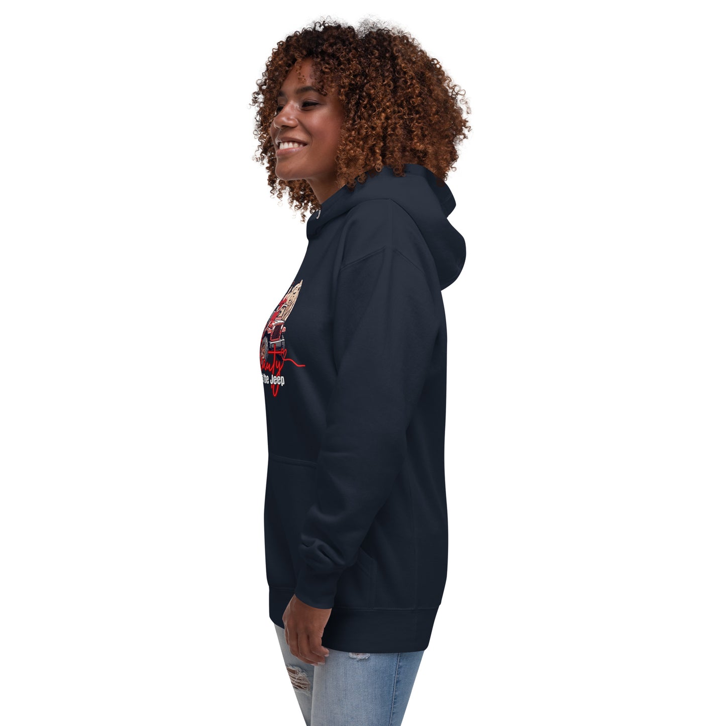 Shoreline Offroad Beauty and the Jeep Unisex Hoodie