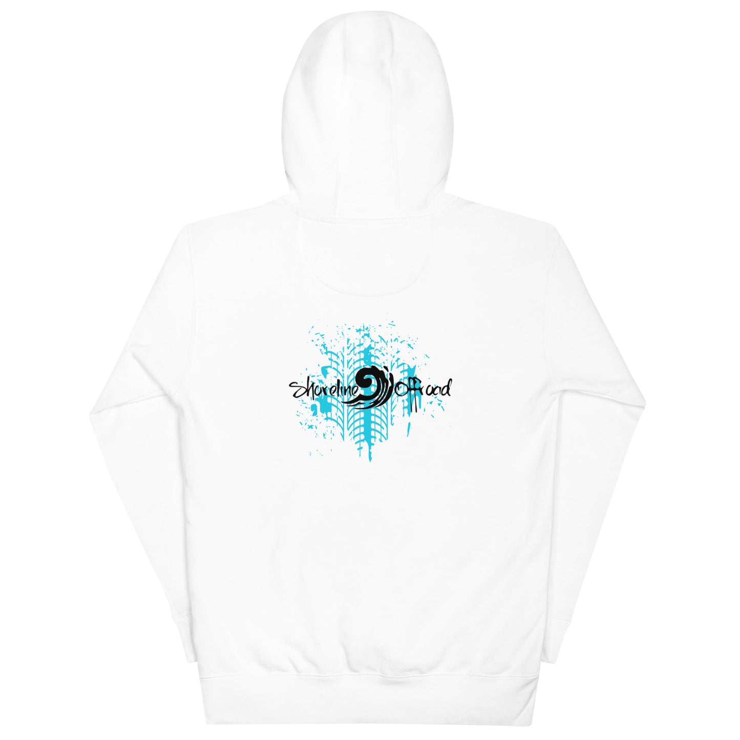 a white hoodie with the words surfboard printed on it