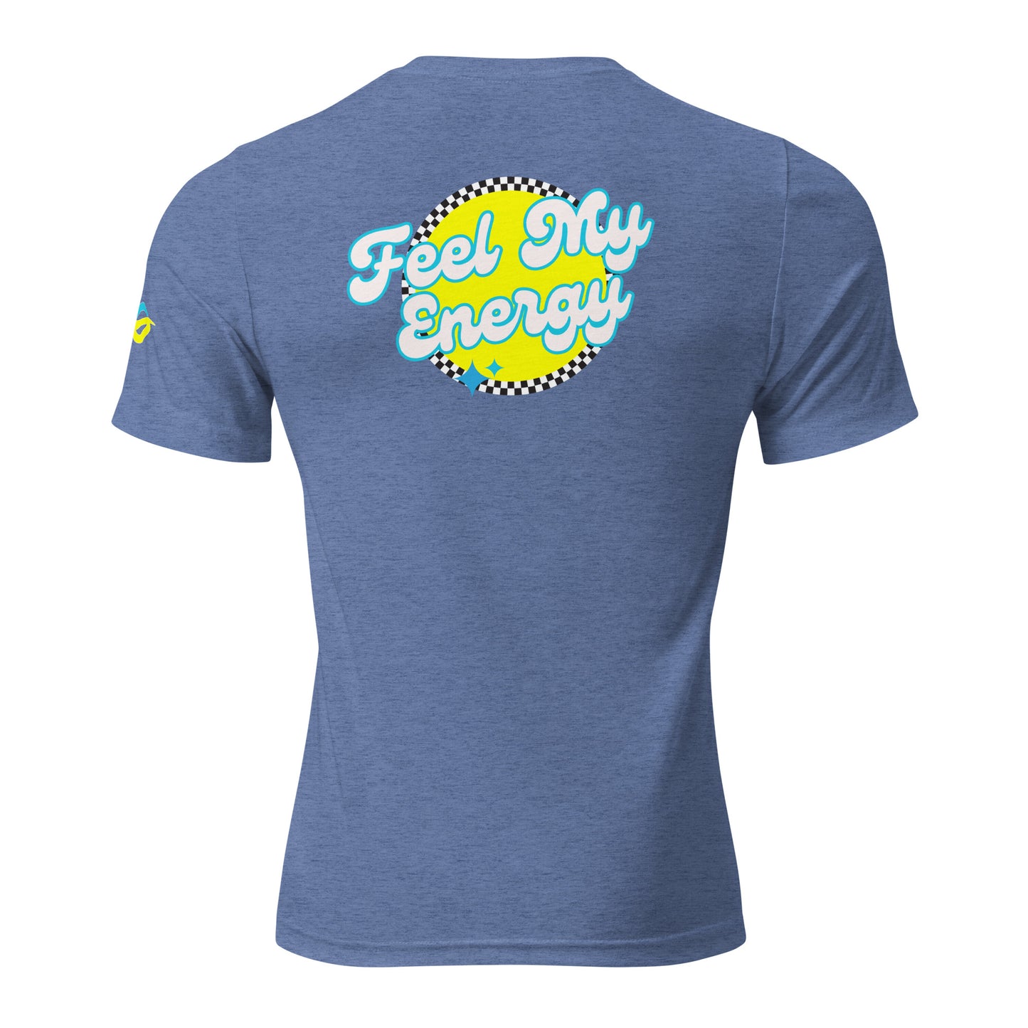 a blue t - shirt that says feel city energy