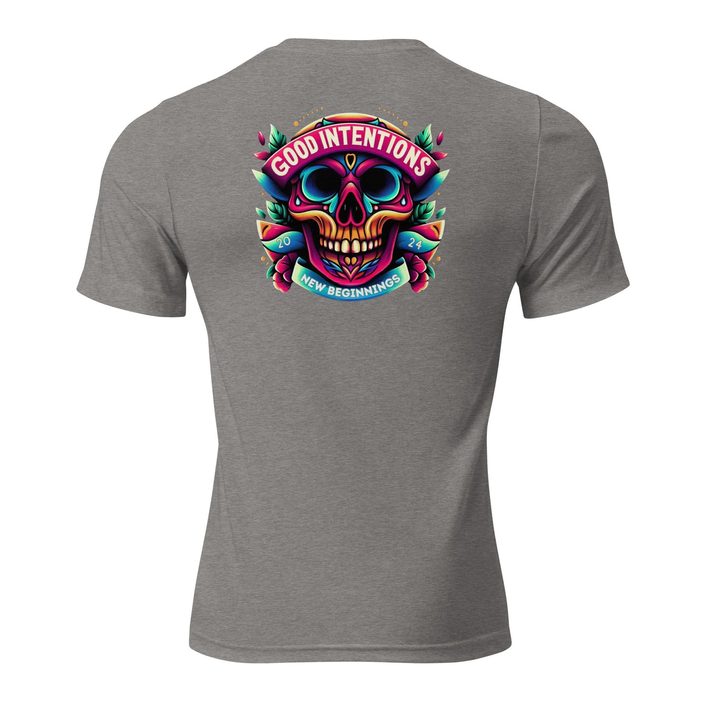 a t - shirt with a skull on it