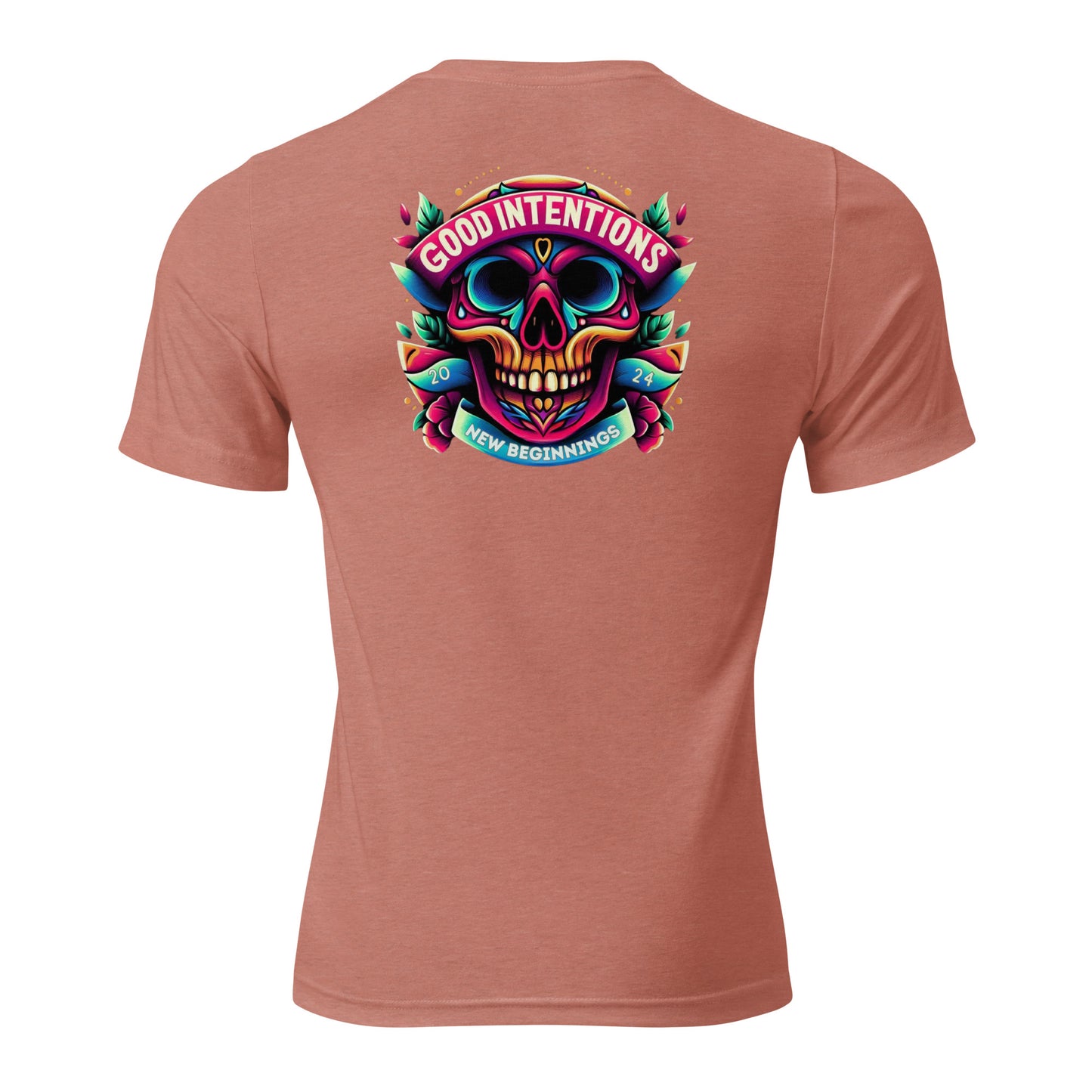 a women's t - shirt with an image of a skull on it