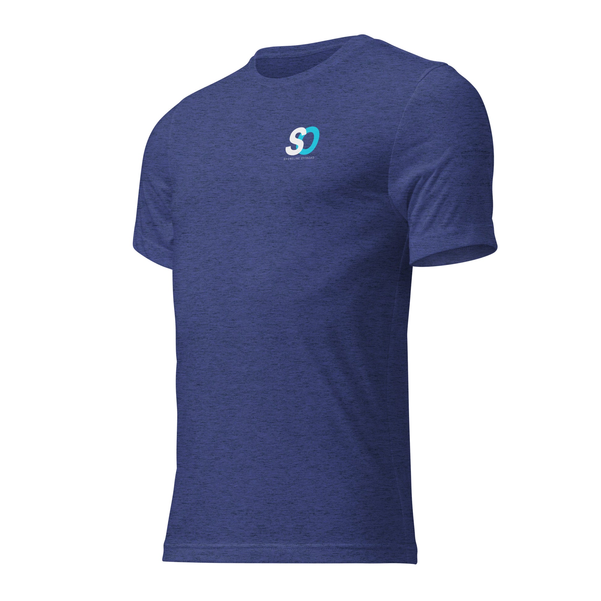 a blue t - shirt with the letter s on it