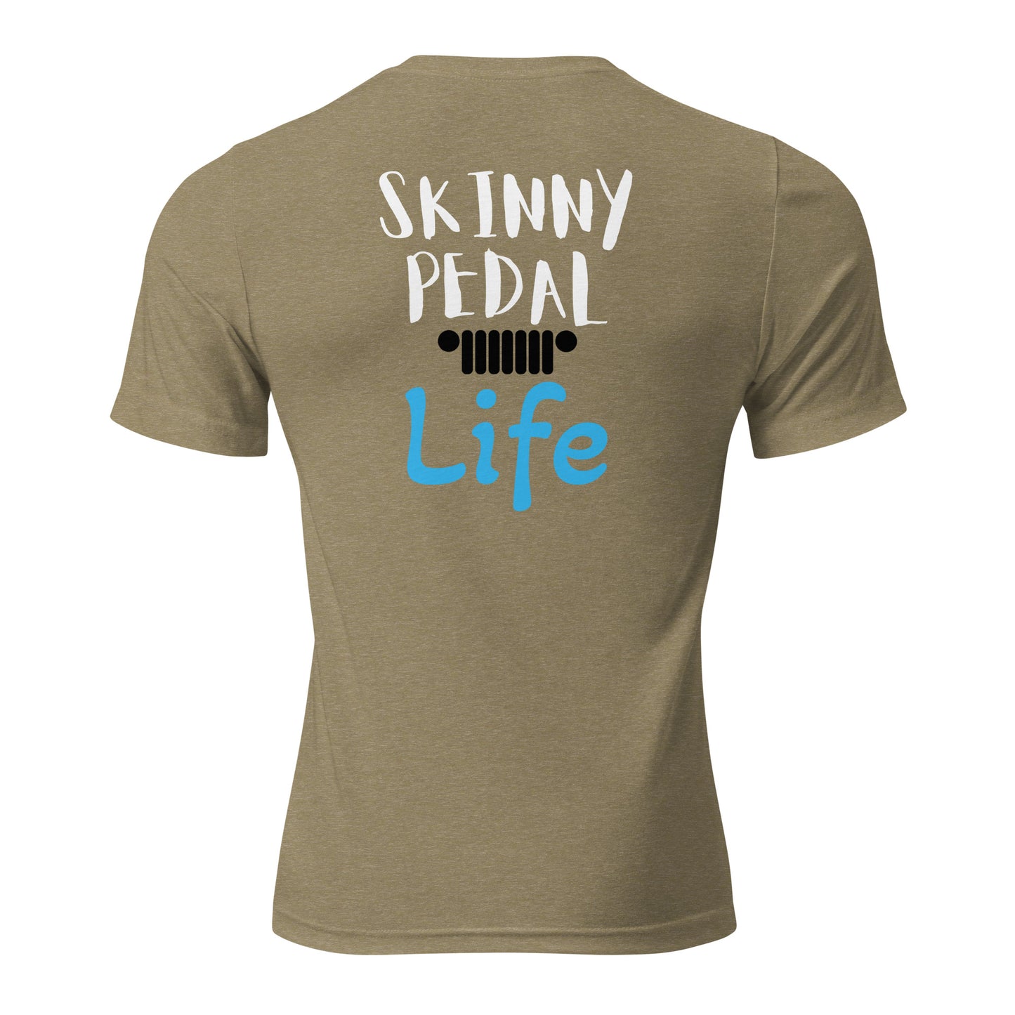 a t - shirt that says ski tiny pedal life