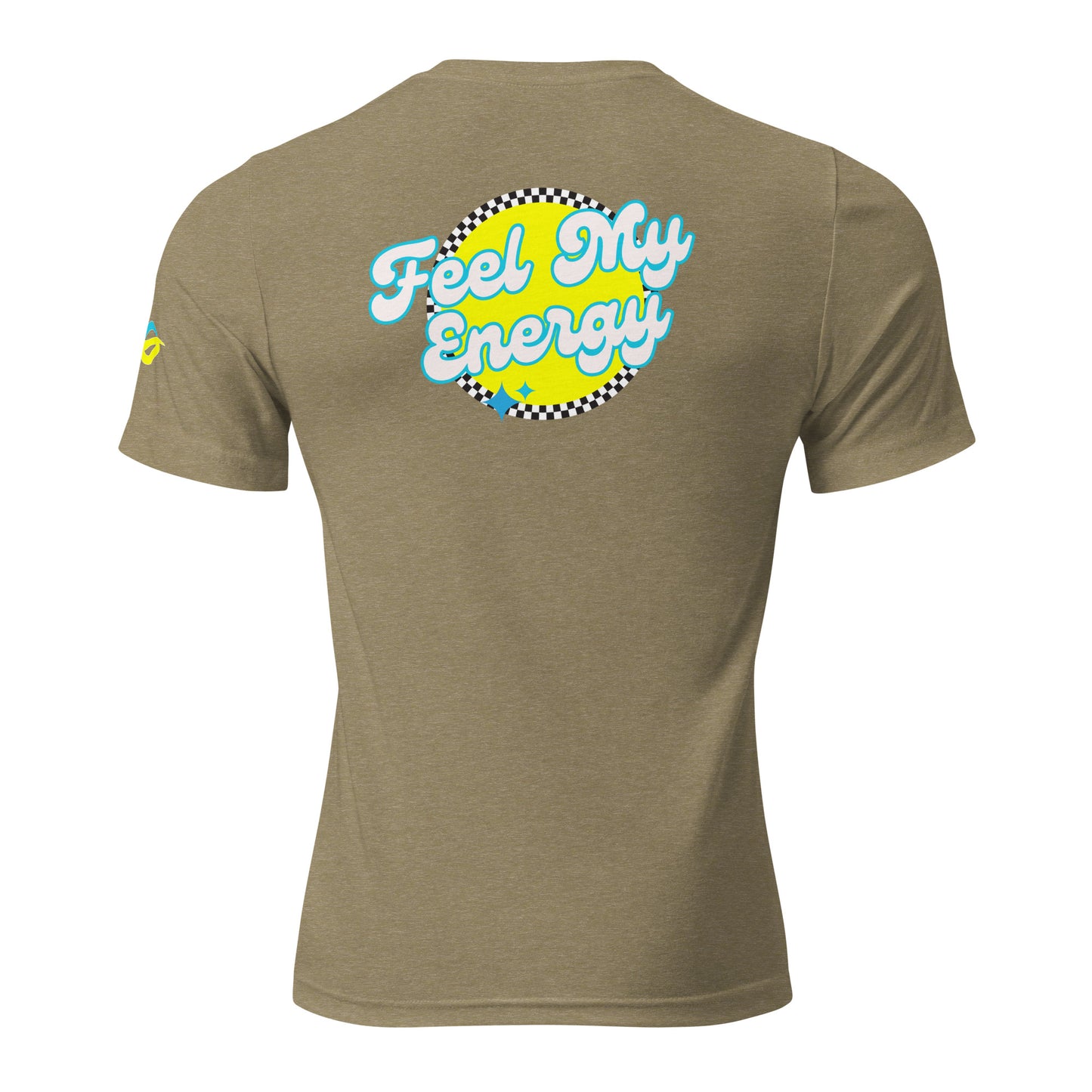 a t - shirt with the words free city energy printed on it