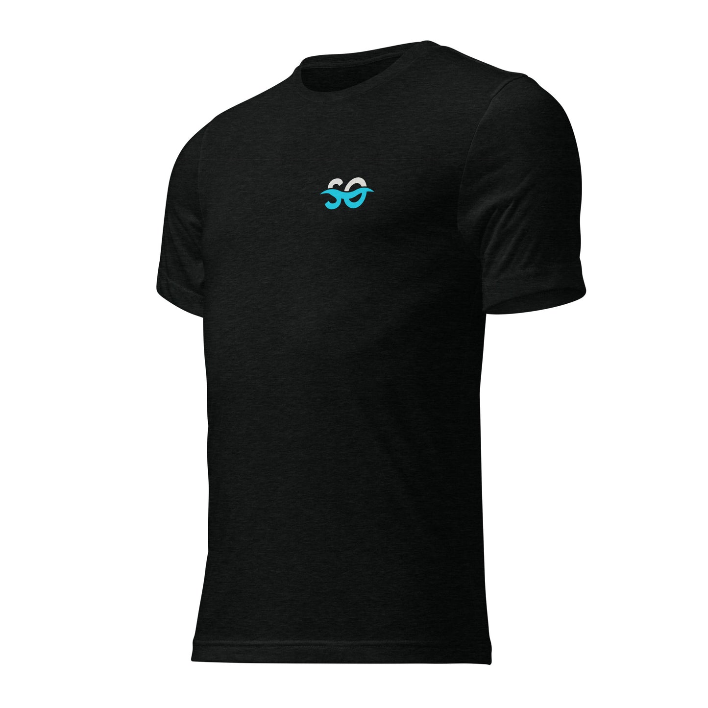 a black t - shirt with the number 50 printed on it