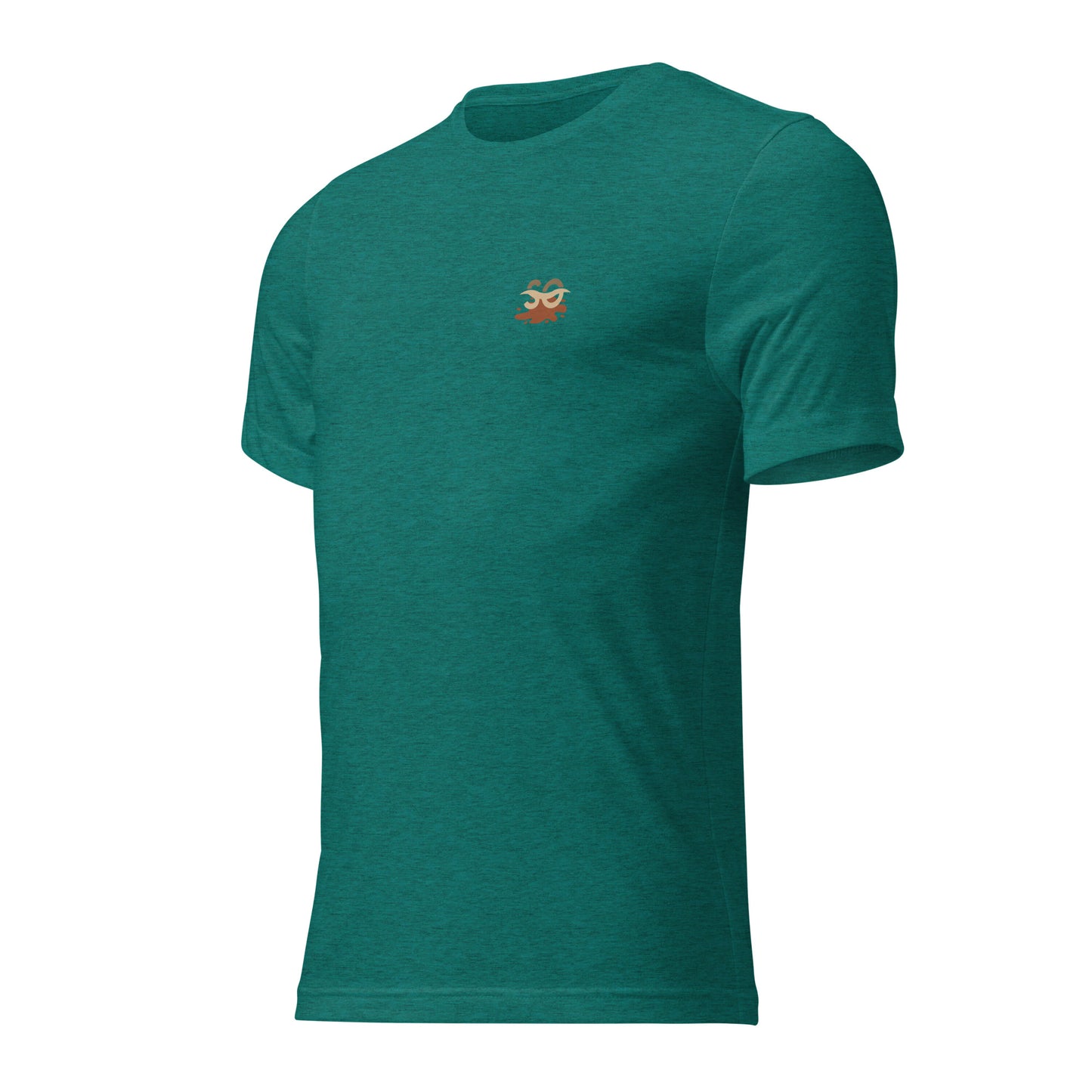 a green t - shirt with a picture of a bird on it