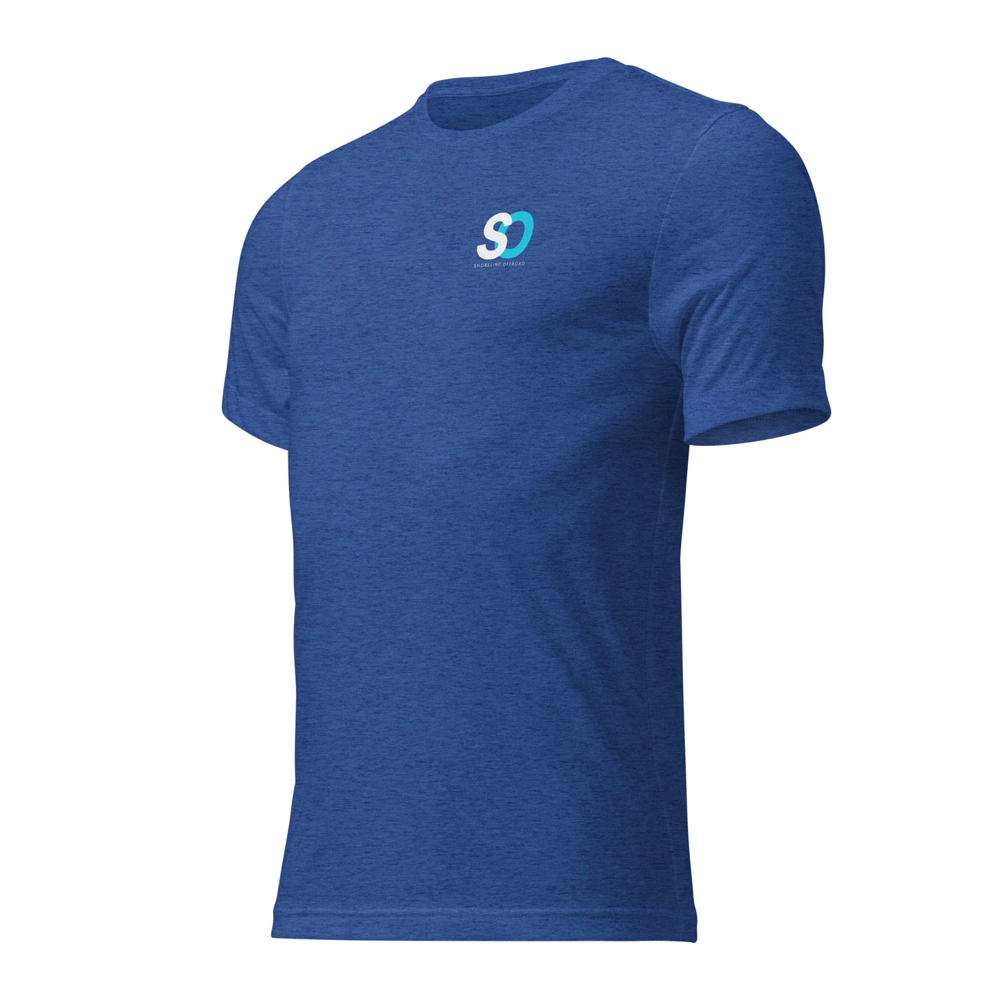 a blue t - shirt with the letter s on it